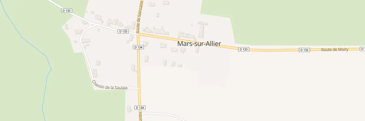 Plan du 6 Rte de Moiry à Mars-sur-Allier