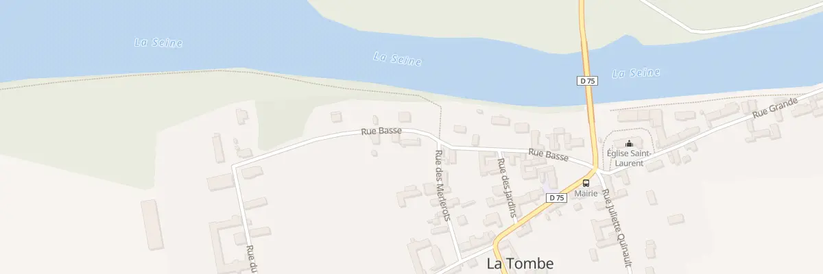 Plan du 17 Rue Basse à La Tombe