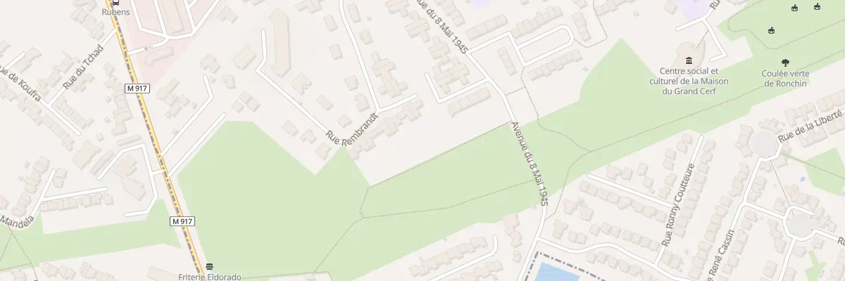 Plan du 3 Rue Rembrandt à Ronchin