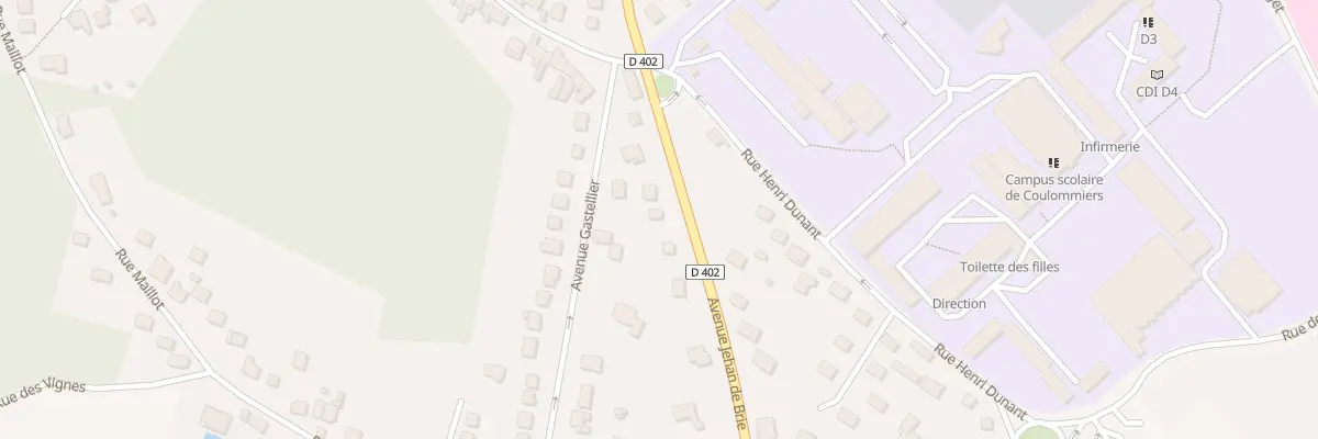 Plan du 99 Av Jehan de Brie à Coulommiers