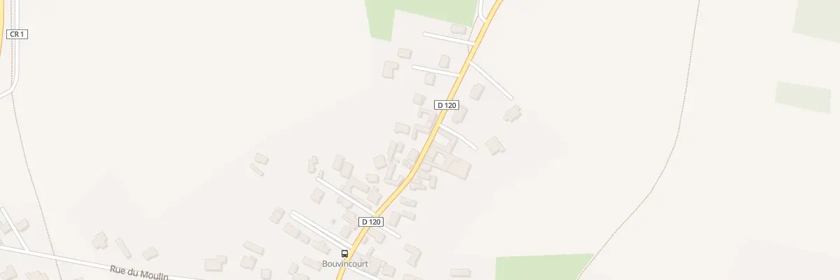 Plan du 583 Rue de Bouvincourt à Moncheaux