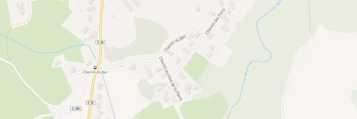 Plan du 7 Che du Pont de la Pierre à Saint-Saturnin