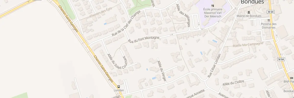 Plan du 48B Rue du Fort Montagne à Bondues