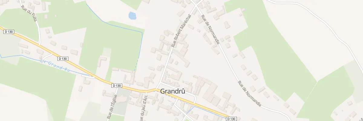 Plan du 98 Rue Robert Maréchal à Grandrû