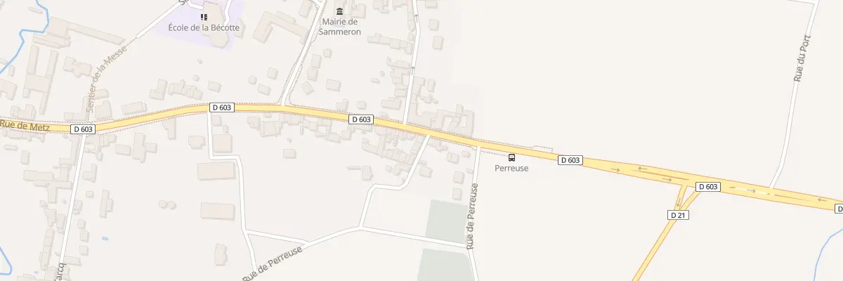 Plan du 5 Rue de Metz à Sammeron