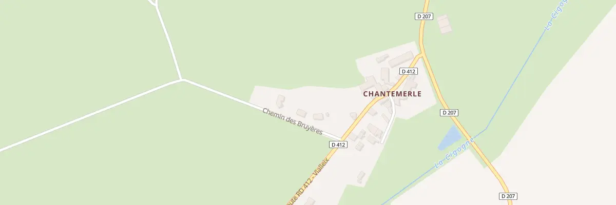 Plan du 1 Chem des Bruyères - Chantemerle à Saint-Quintin-sur-Sioule