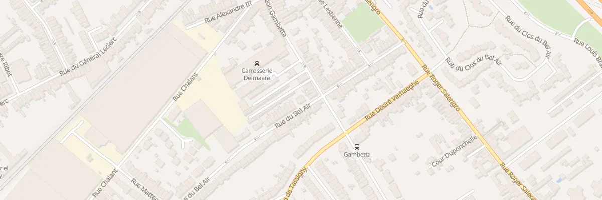 Plan du 40 Rue du Bel Air à Ronchin