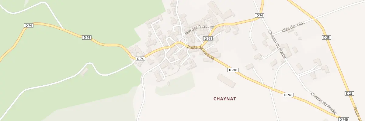Plan du 10 Che Caves de Garenne Chaynat à Ludesse
