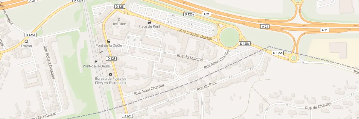 Plan du 48 Rue du Marche à Flers-en-Escrebieux