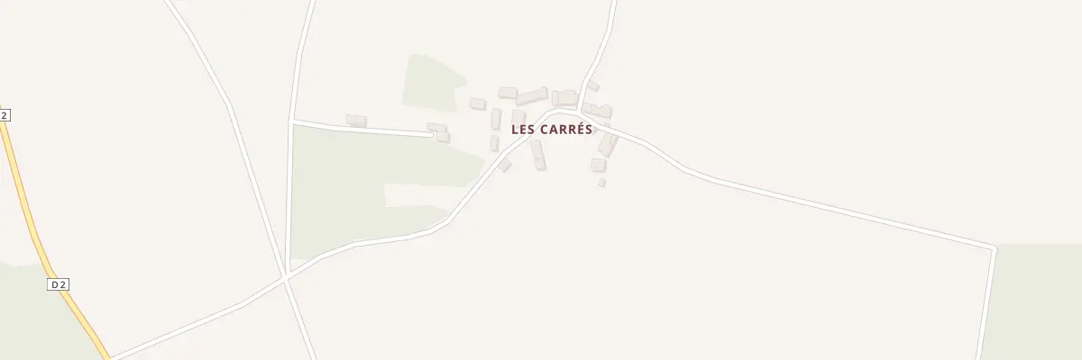 Plan du 354 Les Carres à Alligny-Cosne