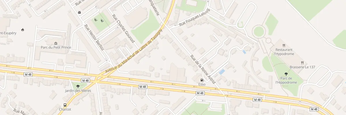 Plan du 30 Rue Reine Astrid à Marcq-en-Barœul