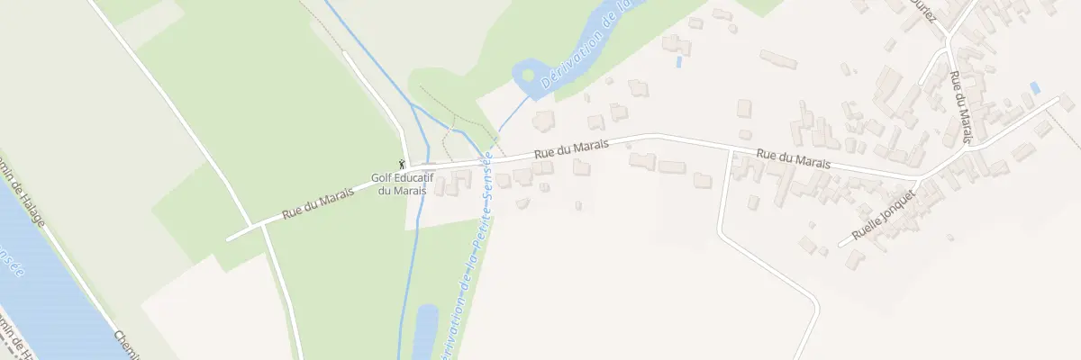 Plan du 605 Rue du Marais à Gœulzin