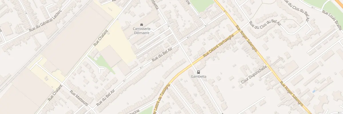 Plan du 53 Rue du Bel Air à Ronchin