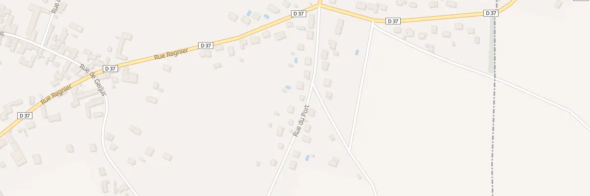 Plan du 812 Rue du Port à Villeblevin