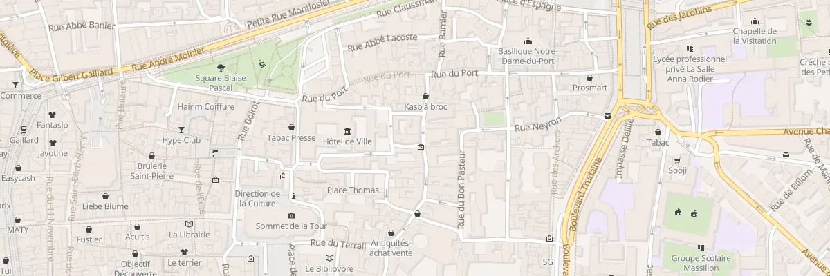 Plan du 3 Rue Halle de Boulogne à Saint-Angel