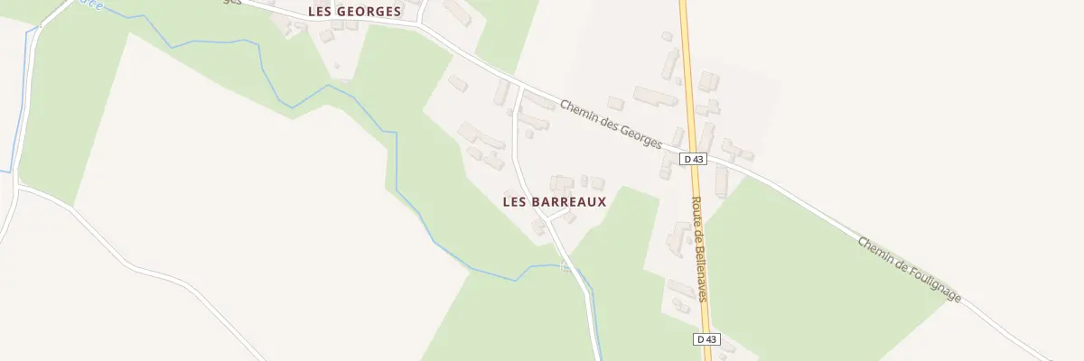Plan du 5 Che des Barreaux à Vicq