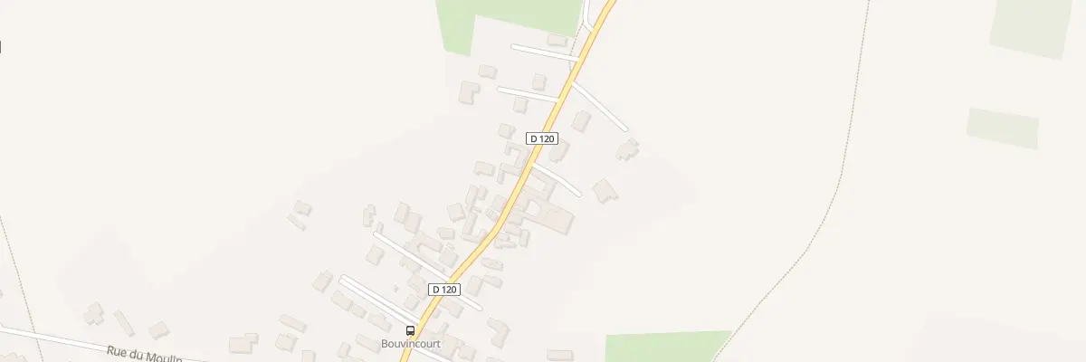 Plan du 588 Rue de Bouvincourt à Moncheaux