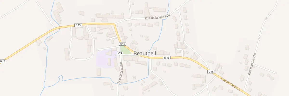 Plan du 5 Pl de la Mairie à Beautheil-Saints