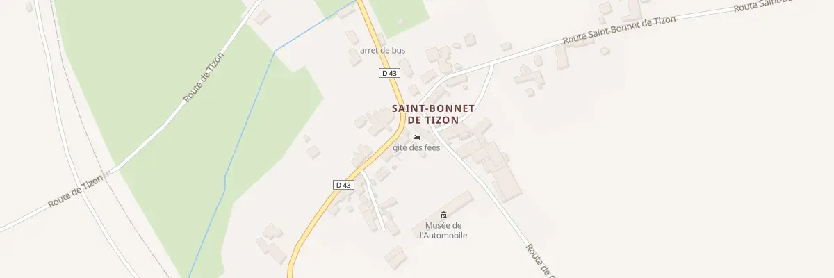 Plan du 53 Rte d’Ebreuil à Bellenaves