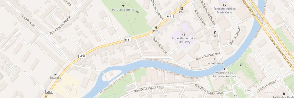 Plan du 7 Rue du Quai à Marcq-en-Barœul