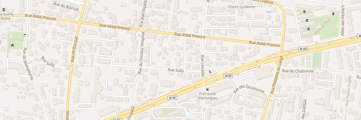 Plan du 37C Rue abbé Prevost à Clermont-Ferrand