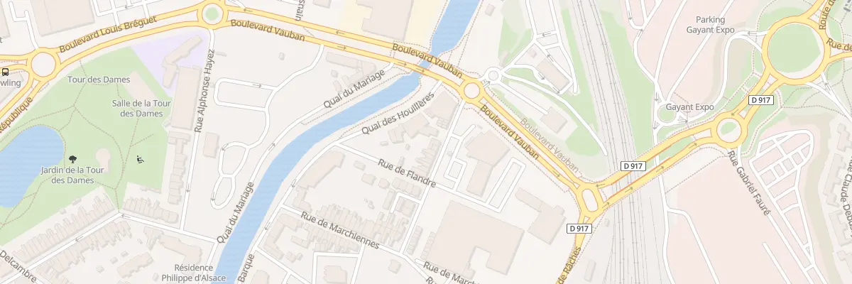 Plan du 119 Rue Augustin Boutique à Douai