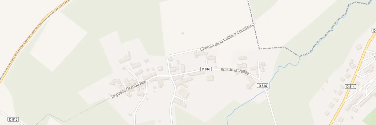 Plan du 26 Rue de la Vallée à Montigny-Lengrain