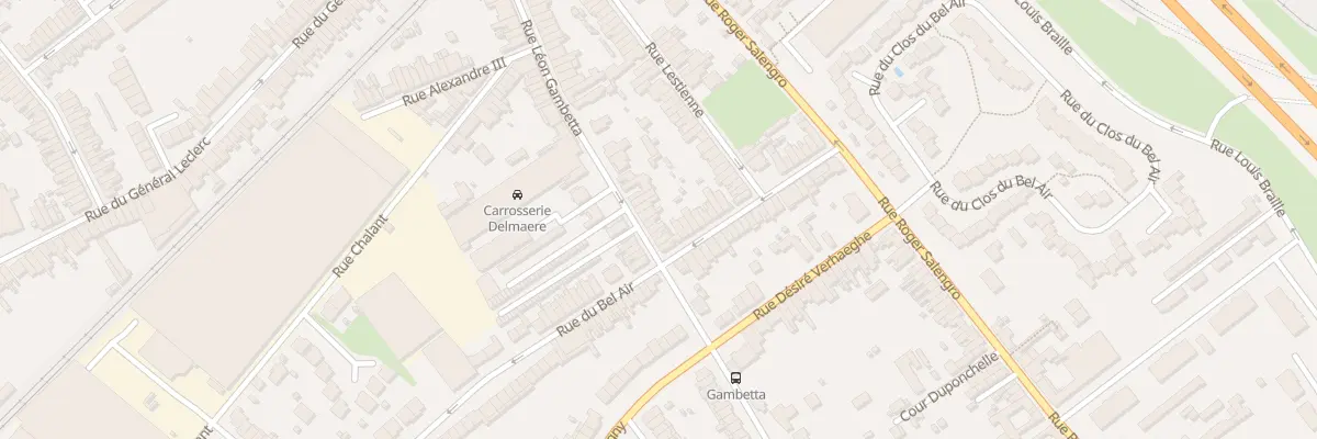 Plan du 65 Rue Léon Gambetta à Ronchin