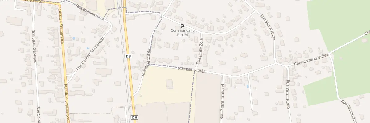 Plan du 260 Rue Jean Jaurès à Garchizy
