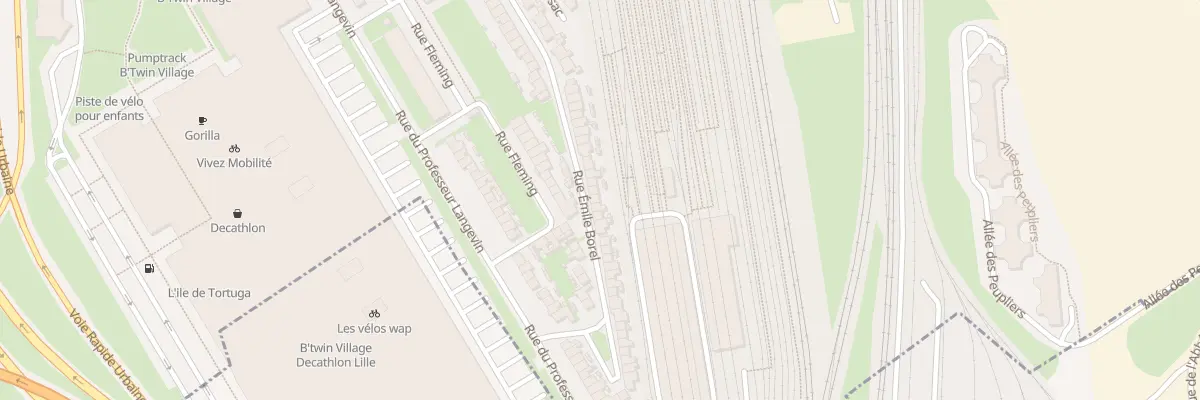 Plan du 41 Rue Emile Borel à Lille