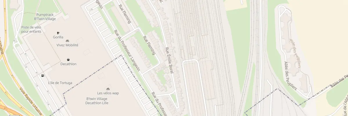 Plan du 43 Rue Emile Borel à Lille