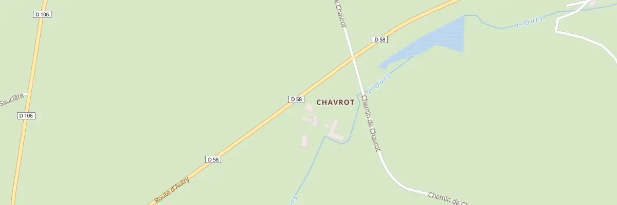 Plan du 5074 Chavrot à Meillers