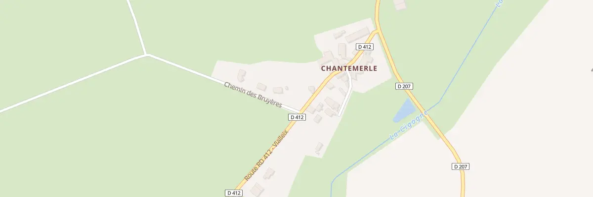 Plan du 16 Rte Rd 412-Chantemerle à Saint-Quintin-sur-Sioule
