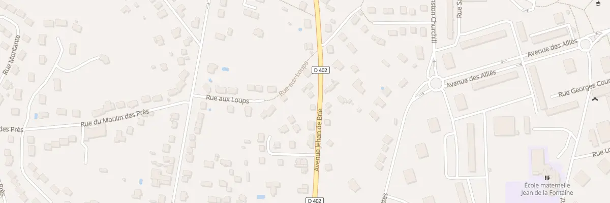 Plan du 67 Av Jehan de Brie à Coulommiers