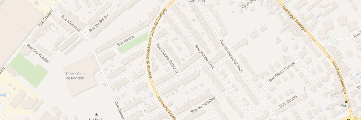 Plan du 19 Rue Debussy à Ronchin