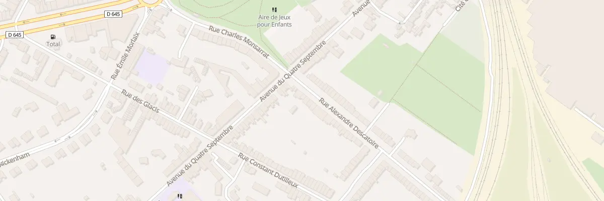 Plan du 36 Rue Alexandre Descatoire à Douai