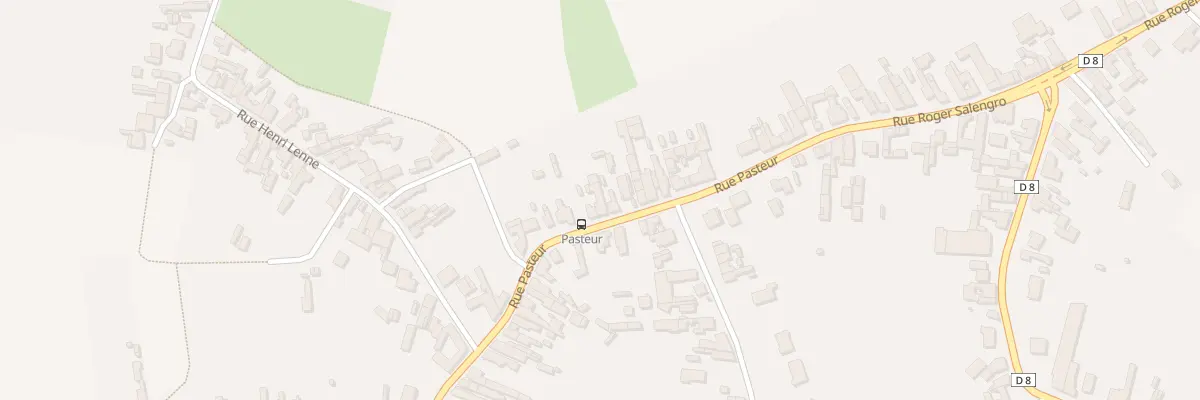 Plan du 207 Rue Pasteur à Raimbeaucourt