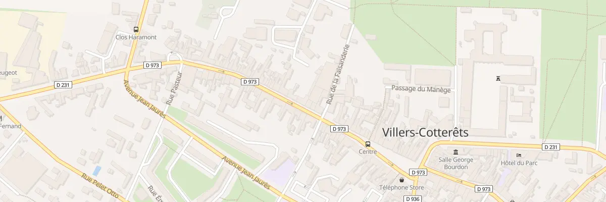 Plan du 18 Rue du Général Leclerc à Villers-Cotterêts