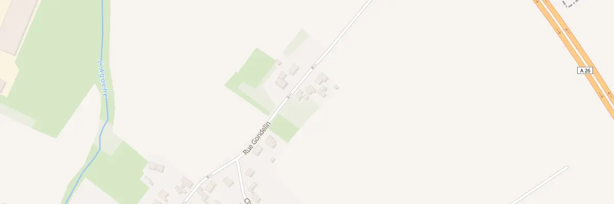 Plan du 68 Rue Gondelin à Marquion