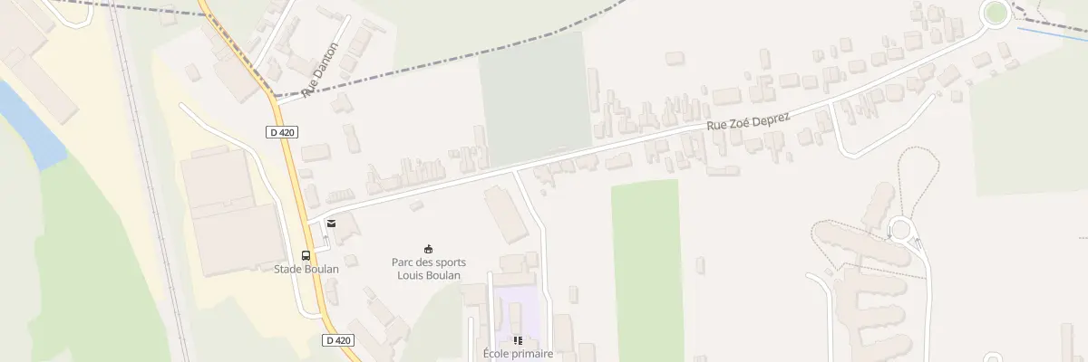 Plan du 6 Rue Zoe Deprez à Flers-en-Escrebieux