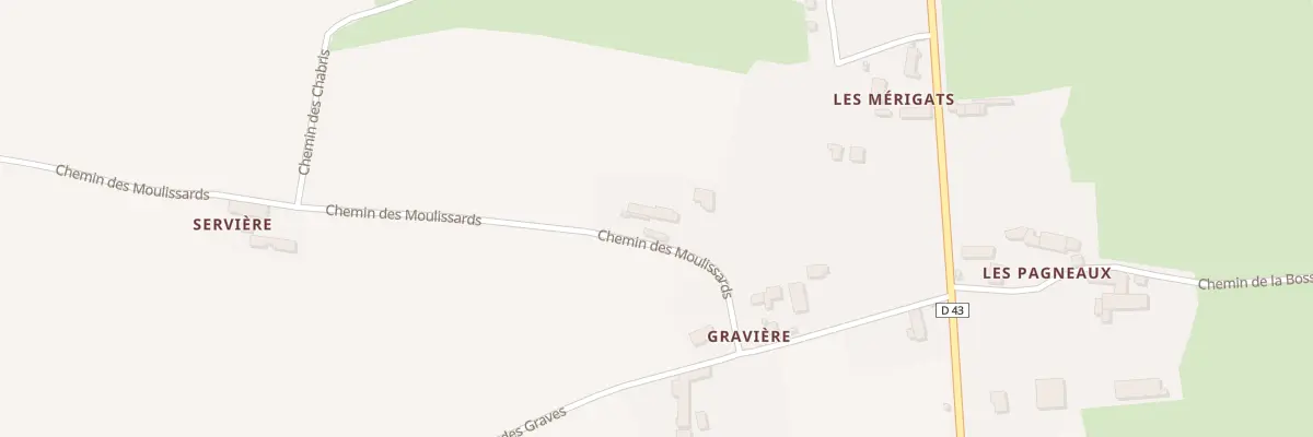 Plan du 4 Che des Moulissards à Vicq