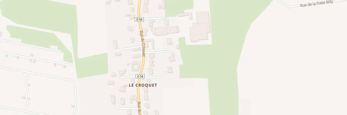 Plan du 13 Rue du Croquet à Avelin