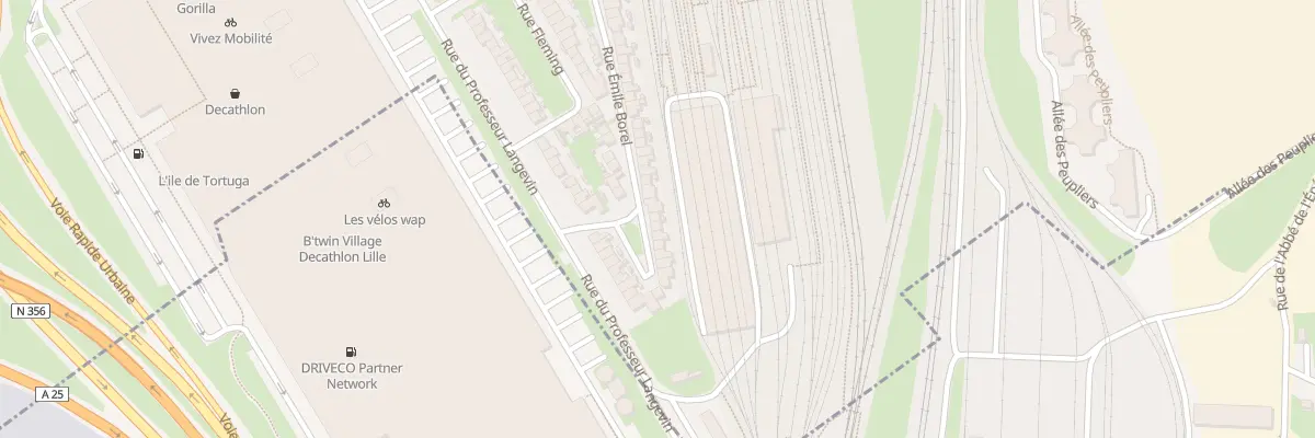 Plan du 67 Rue Emile Borel à Lille