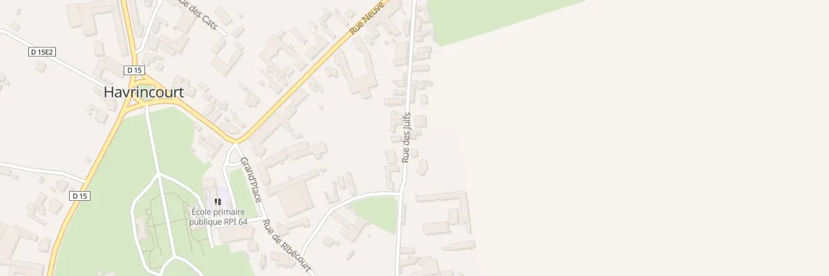 Plan du 17 Rue des Juifs à Havrincourt