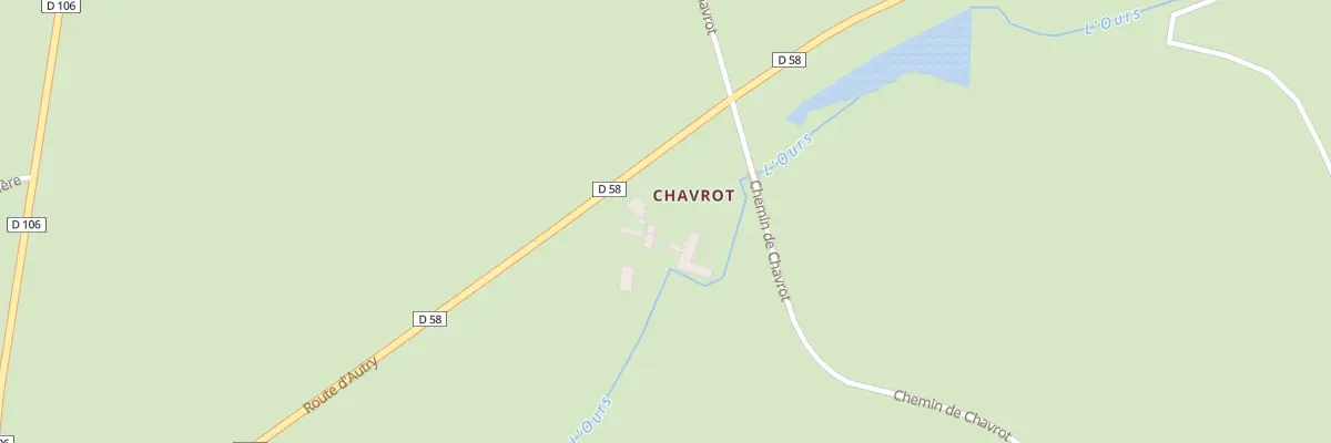 Plan du 5073 Chavrot à Meillers