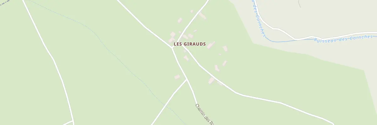 Plan du 7 Les Girauds à Jozerand
