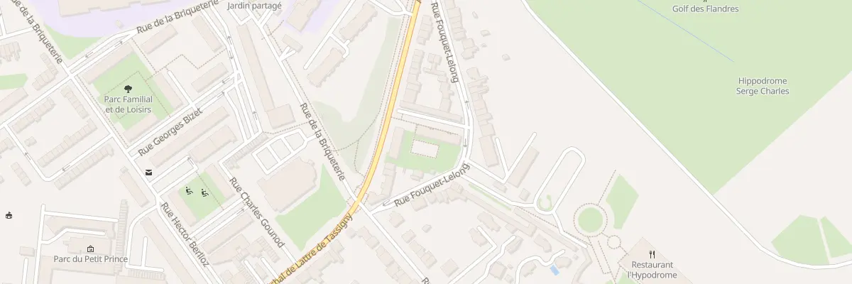 Plan du 311 Av de Lattre de Tassigny à Marcq-en-Barœul