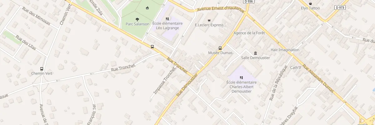 Plan du 50 Rue Démoustier à Villers-Cotterêts