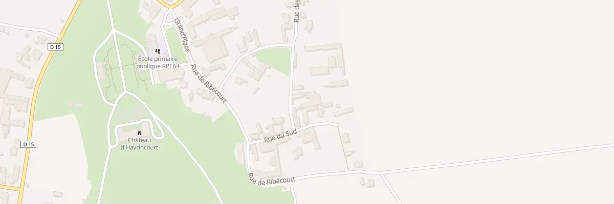 Plan du 29 Rue des Juifs à Havrincourt