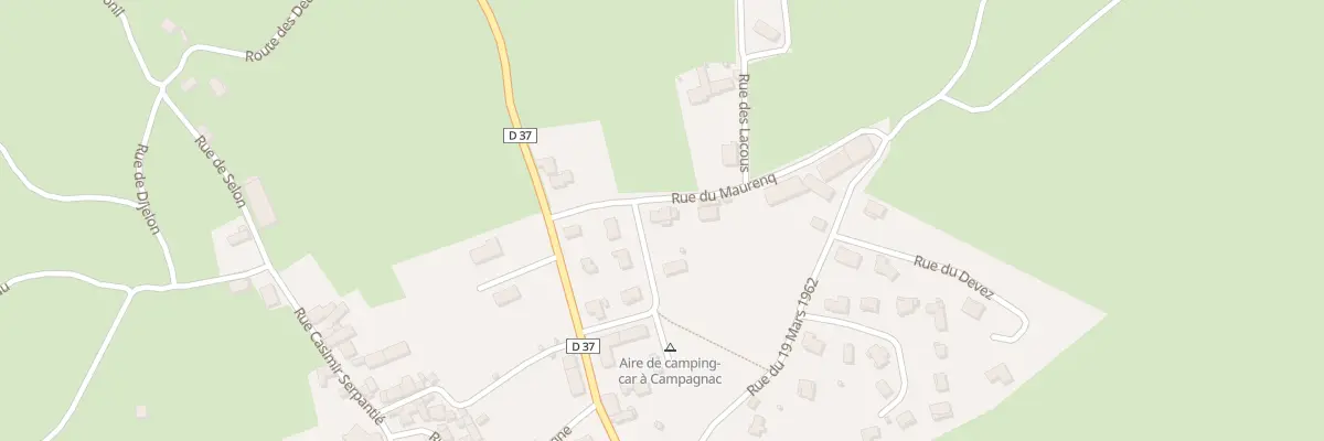 Plan du 5440 La Sagne à Campagnac